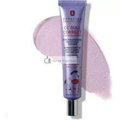   Erborian CC Dull Correct with Centella Asiatica Korean Skincare and Makeup Cream Primer Blur for Radiance Boosting and Soothing Effects Even Complexion SPF 25 All Skin Type 45ml