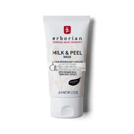 Erborian Milk & Peel Mask Exfoliating and Refining Sesame Milk Mask for All Skin Types and Tones