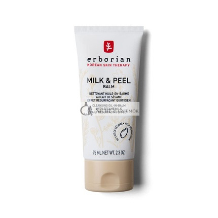 Erborian Milk & Peel Balm 2-in-1 Makeup Remover and Face Cleansing Balm Korean Skincare