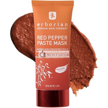 Erborian Red Pepper Paste Mask 50ml Radiance Concentrate Mask for Smoother, More Even Facial Skin