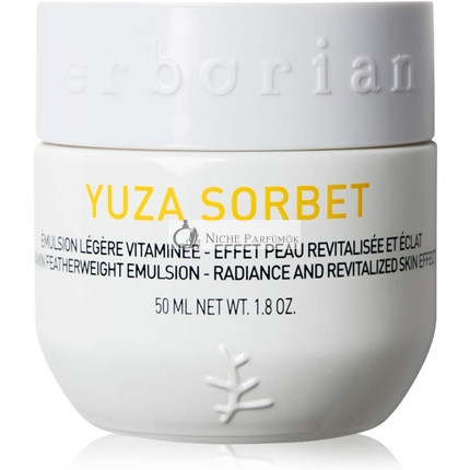 Erborian Yuza Sorbet Day Cream Nourishing and Protecting Anti-Aging Face Moisturizer 50ml