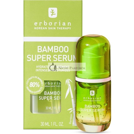 Erborian Bamboo Super Serum Facial Care with Bamboo Extract and Hyaluronic Acid 30ml