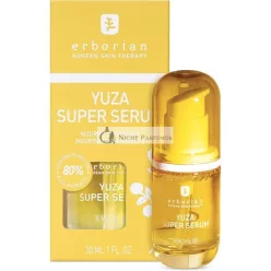   Erborian Yuza Super Serum Facial Care with Yuzu Extract and Vitamin C 30ml Yellow