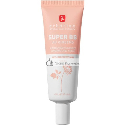 Erborian Super BB Cream with Ginseng Full Coverage BB Cream for Acne Prone Skin 40ml