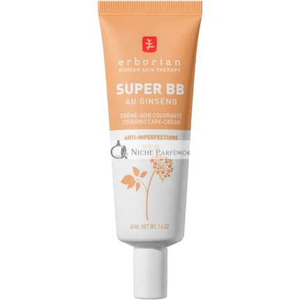 Erborian Super BB Cream with Ginseng Full Coverage BB Cream for Acne Prone Skin 40ml