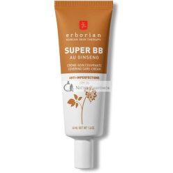   Erborian Super BB Cream with Ginseng Full Coverage BB Cream for Acne Prone Skin Caramel 40ml