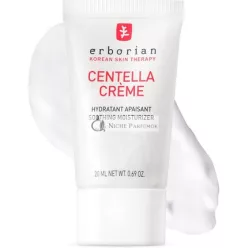  Erborian Centella Cream with Centella Asiatica and Hyaluronic Acid Soothing Moisturizer Korean Skincare Anti-Redness 20ml