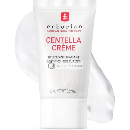 Erborian Centella Cream with Centella Asiatica and Hyaluronic Acid Soothing Moisturizer Korean Skincare Anti-Redness 20ml