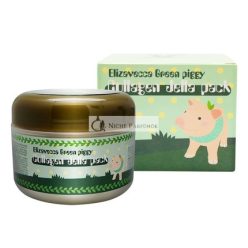   Elizavecca Green Piggy 50% Collagen Cream 100g Jella Pack Hydrolyzed Collagen Anti-Aging Night Cream