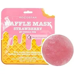 Kocostar Waffle Gel Essence Sheet Mask 40g Strawberry