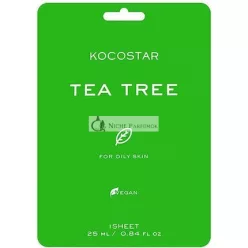 Vican Kocostar Tea Tree Sheet Mask For Oily Skin - 25ml