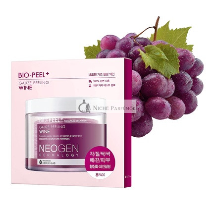 DERMALOGY by NEOGENLAB Bio-Peel Gauze Peeling Pads Wine 8 Pads