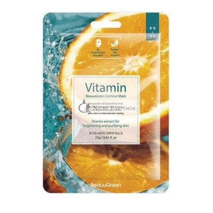 8809389033201 Vitamin Contour Mask Korean Vitamin Mask 23ml BeauuGre