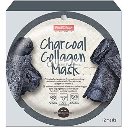 Purederm Charcoal Collagen Mask