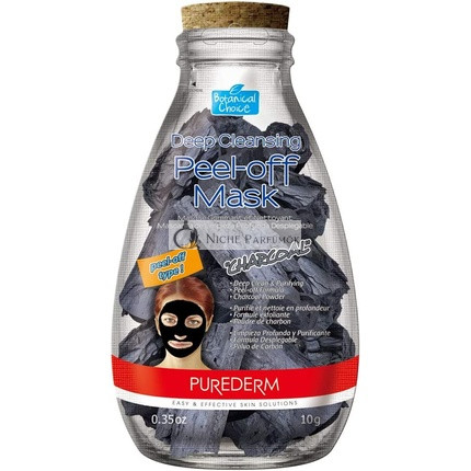 Deep Cleansing Charcoal Peel Off Mask Removes Dead Skin Cells, Oil and Blackheads