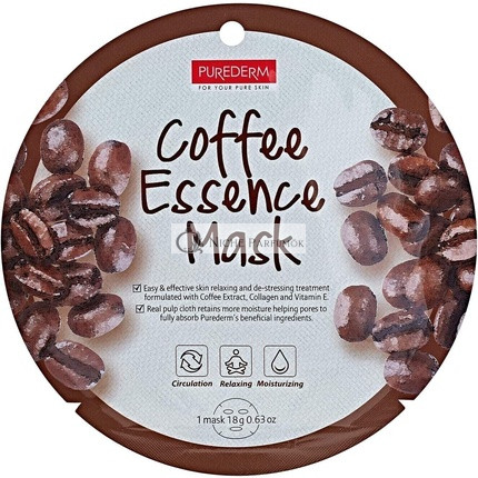 Purederm Coffee Essence Sheet Mask 18g