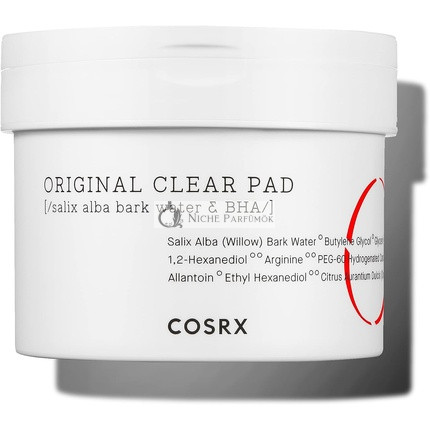 COSRX One Step Original Clear Pad 70 Pads BHA Toner-Soaked Exfoliating and Cleansing Pad