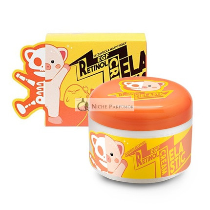 Elizavecca Milky Piggy Wrinkle Care Revitalize EGF Retinol Cream 100g 3.53 fl.oz. - Retinol Swiftlet Nest Extract 69.9% Anti-Aging Face Cream