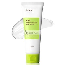   IUNIK Lime Moisture Mild Peeling Gel 4.23 Fl Oz with AHA and Fruits Complex - Vegan