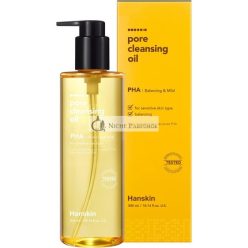   Hanskin Pore Cleansing Oil Gentle Blackhead Cleanser and Makeup Remover for Sensitive Skin [PHA] 300ml
