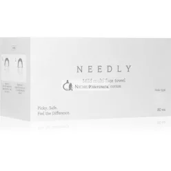   NEEDLY Mild Cleansing Multi Face Towel - 80 towels, Disposable