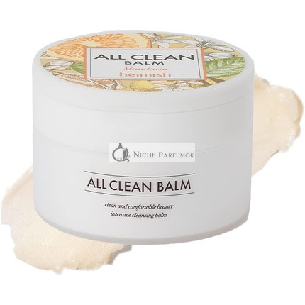 HEIMISH All Clean Balm Mandarin 4.0 fl oz 120ml Cleansing Balm to Oil and Milk Removes Waterproof Makeup Blackheads Refreshing Citrus Scent Natural Color Vegan