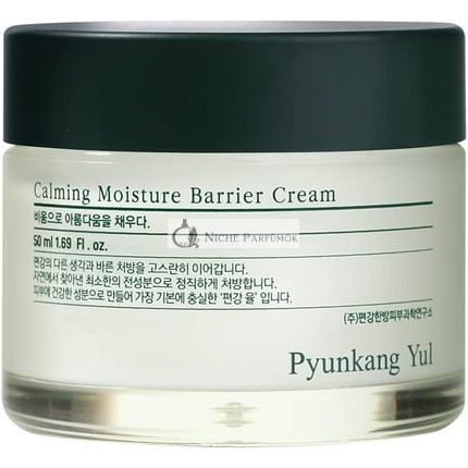 Pyunkang Yul Calming Moisture Barrier Cream with Ceramides Hyaluronic Acid Tea Tree Shea Butter Squalene and Cica 1.7 Fl Oz