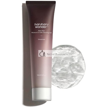Haruharu Wonder Black Rice Moisture Soft Cleansing Gel 100ml - Fermented Black Rice Face Wash Foam Cleanser