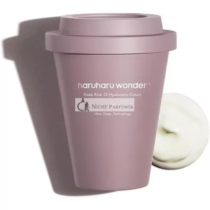 HARUHARU Wonder Black Rice 10 Hyaluronic Cream 90ml Face Moisturizer Vegan Cruelty Free Daily Skincare