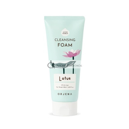 ORJENA Smile Day Lotus Cleansing Foam - Deep Cleansing and Perfect Cleansing