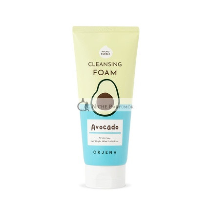 ORJENA Smile Day Avocado Cleansing Foam - Korean Skincare Deep Cleansing 150ml