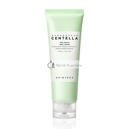 SKIN1004 Madagascar Centella Tea-Trica BHA Foam 4.22 fl.oz 125ml Professional Cleansing Care and Relief for Acne-Prone Skin