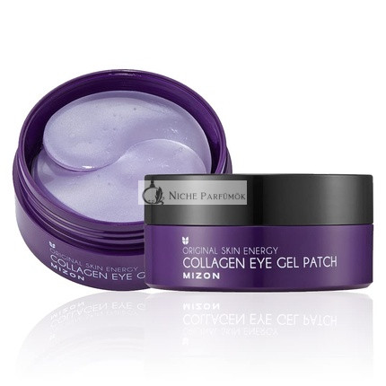 Mizon Collagen Eye Gel Pad with Marine Collagen for Puffy Eyes, Dark Circles, and Wrinkle Care - Korean Cosmetics