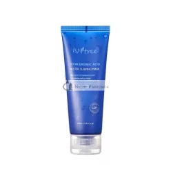   ISNTREE Hyaluronic Acid Water Sleeping Mask 100ml 3.38 fl.oz Moisturizing Gel Texture Overnight Skincare Radiant Glow