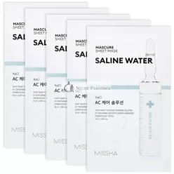   MISSHA Mascure AC Care Solution Sheet Mask Saline Water for Sensitive Skin 1pc