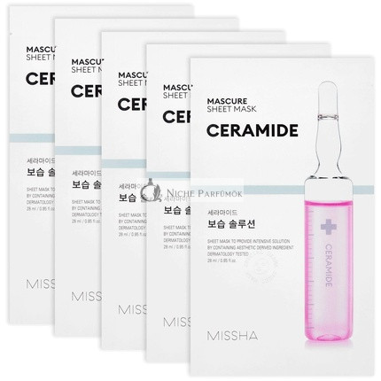 MISSHA Mascure Moisture Solution Sheet Mask Ceramide for Dry and Weakened Skin - 1pc