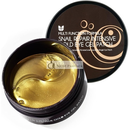 MIZON Under Eye Collagen Patches Eye Masks with 24K Gold and Snail - Eye Gel Treatment Masks for Puffy Eyes Dark Circles Under Eye Bags Anti Wrinkle Moisturizing