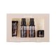 MIZON Snail Line Set Korean Skincare Essentials Mini Sized Foam Cleanser Toner Essence and All in One Facial Cream