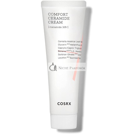 COSRX Balancium Comfort Ceramide Cream 2.82oz 80g - Centella Asiatica Soothing and Long-lasting Facial Moisturizer for Dry Skin - Matte Finish - Korean Skin Care Animal Testing Free Paraben Free