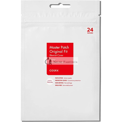 Cosrx Master Patch Original Fit 24 Patches | A.D.F Hydrocolloid Dressing | Quick