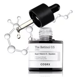   COSRX Retinol 0.5 Oil Anti-aging Serum with 0.5% Retinoid Treatment for Face - Gentle Skin Care for Day and Night