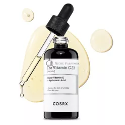   COSRX Vitamin C 23% Serum with Vitamin E and Hyaluronic Acid Brightening and Hydrating Facial Serum 0.67 fl.oz / 20 ml