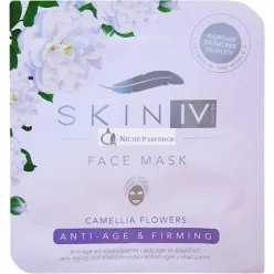   Skin IV Korean Anti-Age & Firming Face Sheet Mask with Camellia Flowers 25ml