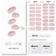 ohora Semi Cured Gel Nail Strips N Pixie Dust - Works with Any Nail Lamps Salon-Quality Long Lasting Easy to Apply & Remove - Includes 2 Prep Pads Nail File & Wooden Stick