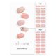ohora Semi Cured Gel Nail Strips N Lazy Sunday - Works with Any Nail Lamps Salon-Quality Long Lasting Easy to Apply & Remove - Includes 2 Prep Pads Nail File & Wooden Stick Pink