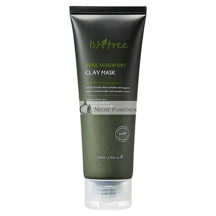 Isntree Real Mugwort Clay Mask for Blackheads and Blemishes with Clay and Mugwort 100ml