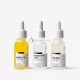 The Potions Deep Hydration Trio Jojoba Oil Serum Hyaluronic Acid Ampoule Peptide Ampoule Korean Skincare Cruelty-free Hypoallergenic