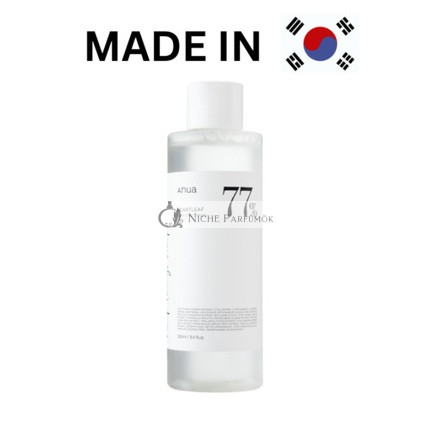 ANUA Heartleaf 77% Toner 250ml - Natural Moisturizer for Radiant Skin