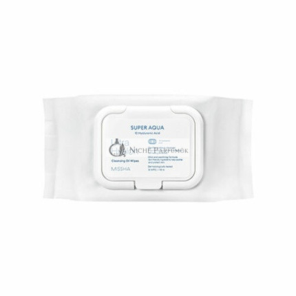 MISSHA Super Aqua Ultra Hyalon Cleansing Oil Wipes 30pcs