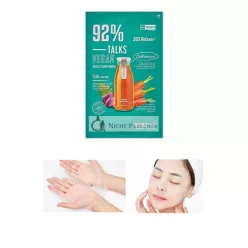   MISSHA Talks Vegan Squeeze Sheet Mask Sos Relaxer for Skin in Need of Sos Help